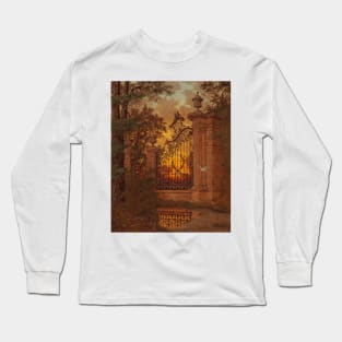 At the Castle Gate by Ferdinand Knab Long Sleeve T-Shirt